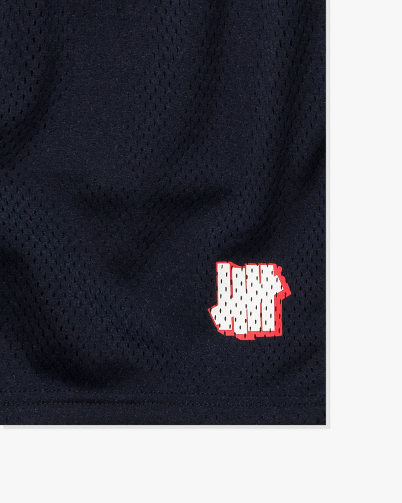 UNDEFEATED ICON HOOP SHORT NAVY