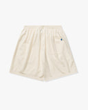 UNDEFEATED ICON HOOP SHORT IVORY