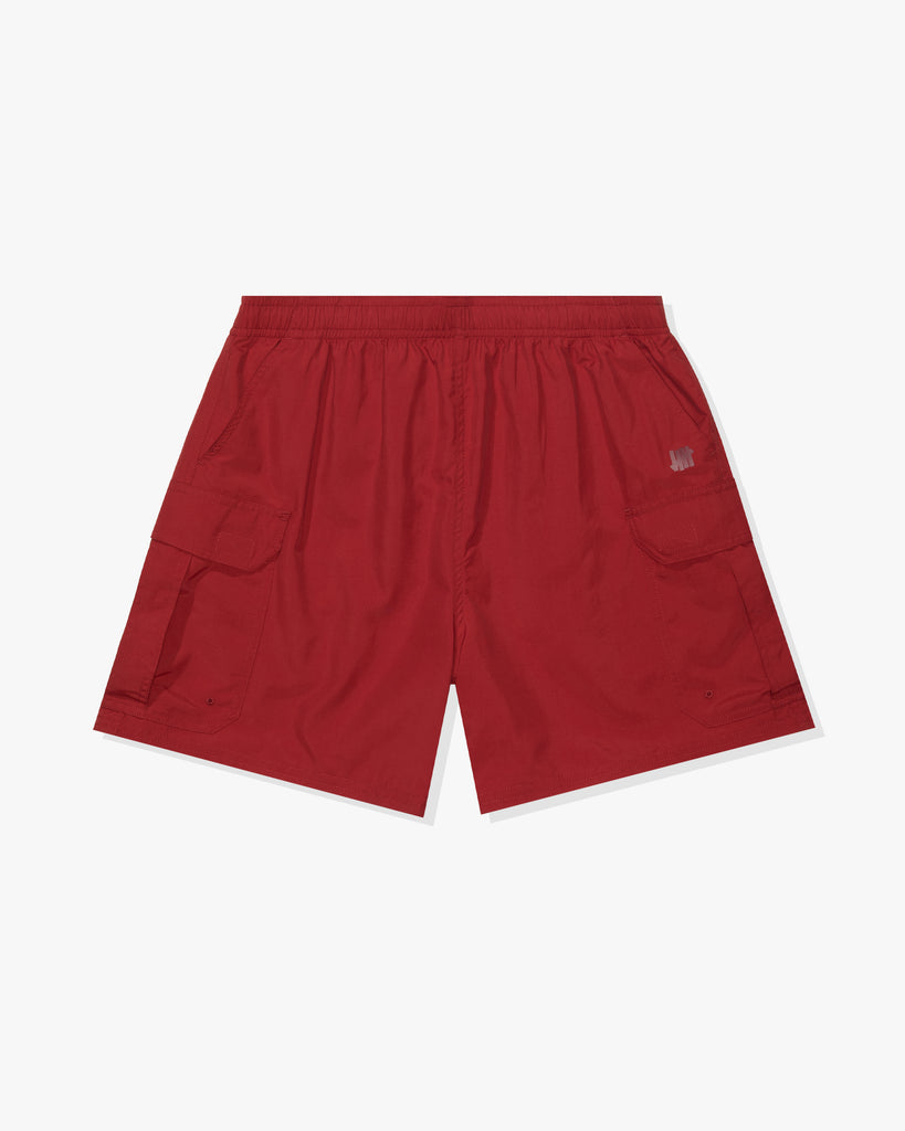 UNDEFEATED SP26 NYLON CARGO SHORT - BRICK