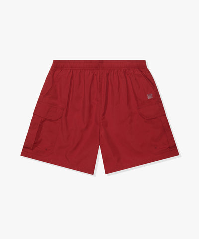 UNDEFEATED SP26 NYLON CARGO SHORT - BRICK
