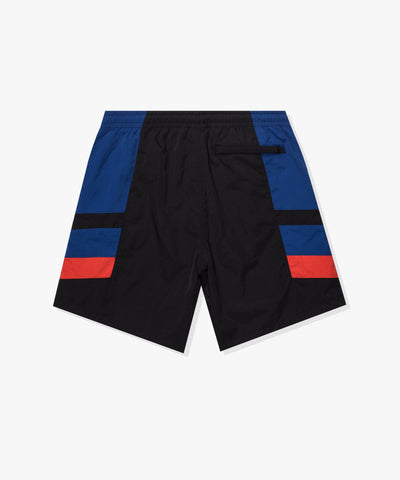 UNDEFEATED SU26 PANELED SHORT - BLACK