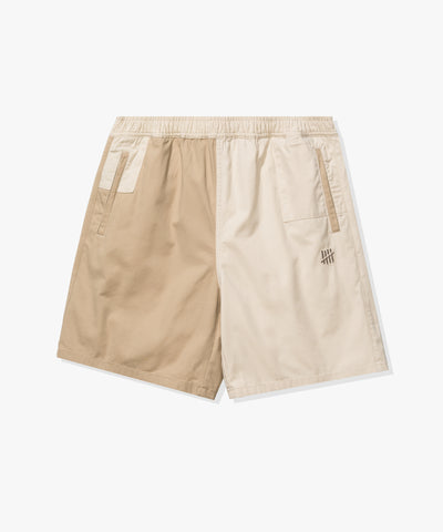 UNDEFEATED PATCHWORK SHORT LIGHT KHAKI