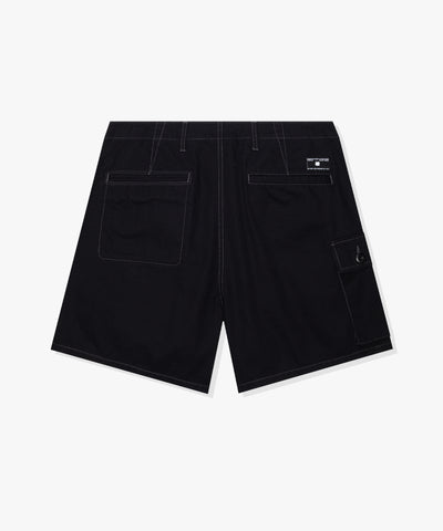UNDEFEATED SP26 RIPSTOP CARGO SHORT - BLACK