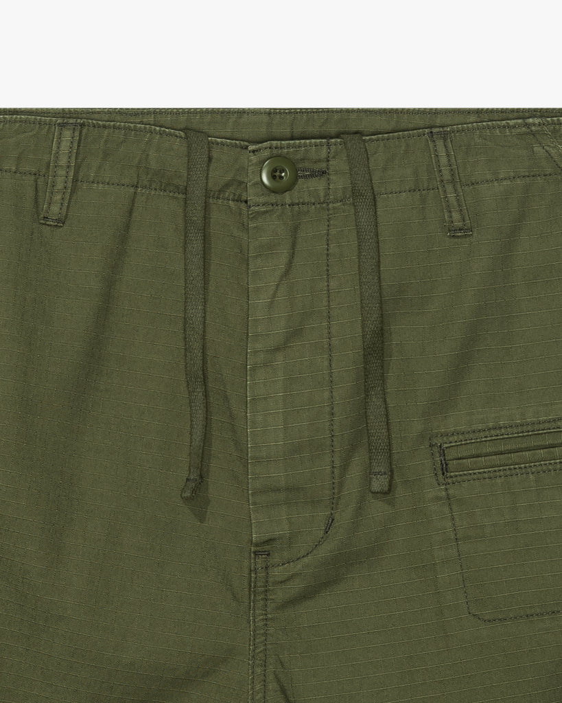 UNDEFEATED SP26 RIPSTOP CARGO SHORT - OLIVE