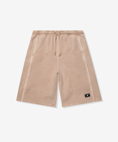 UNDEFEATED SU26 SEAMED SWEATSHORT - TAUPE