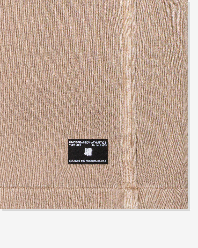 UNDEFEATED SU26 SEAMED SWEATSHORT - TAUPE
