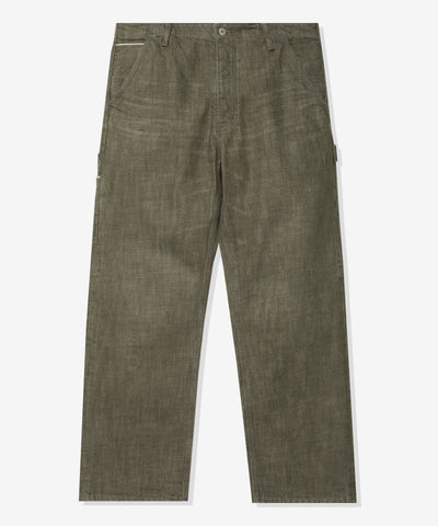 FA26 UNDEFEATED SELVEDGE CARPENTER PANT - OLIVE