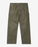 FA26 UNDEFEATED SELVEDGE CARPENTER PANT - OLIVE