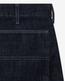 FA26 UNDEFEATED SELVEDGE CARPENTER SHORT - RAW INDIGO