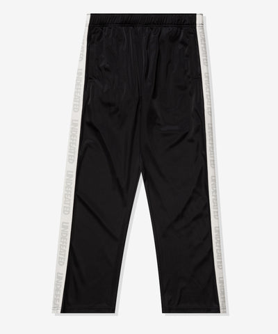 UNDEFEATED TAPED TRACK PANT - BLACK