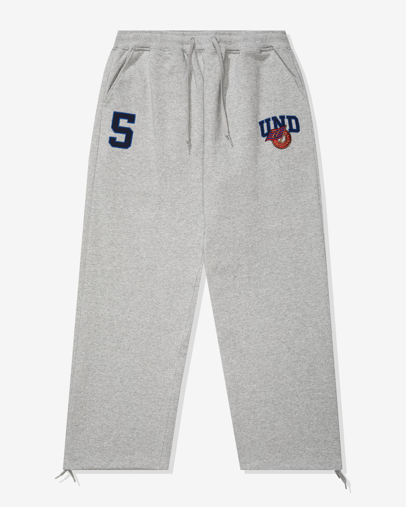 FA26 UNDEFEATED TEAM FLEECE PANT - HEATHER GREY
