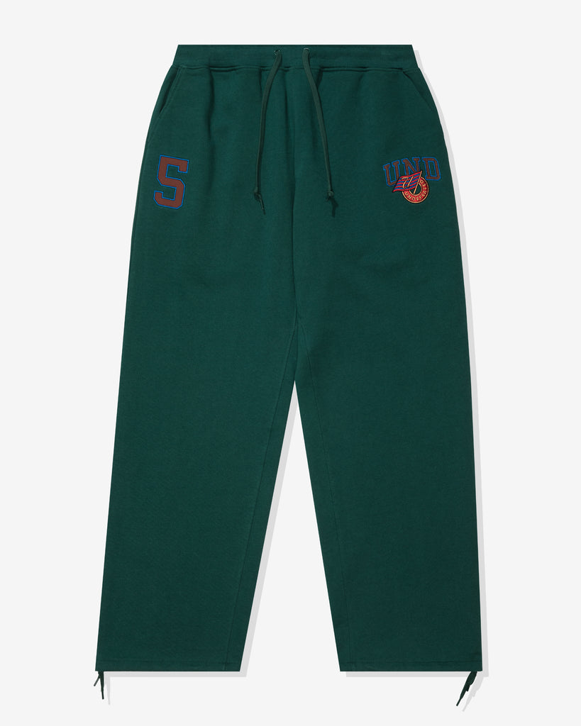 FA26 UNDEFEATED TEAM FLEECE PANT - HUNTER GREEN