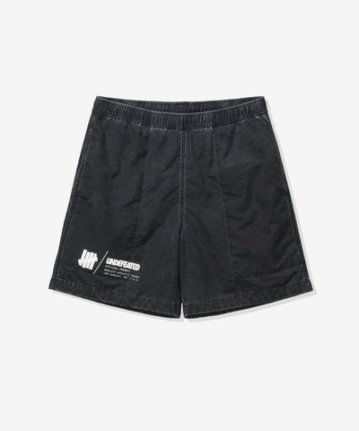 UNDEFEATED TIE DYED SHORT BLACK