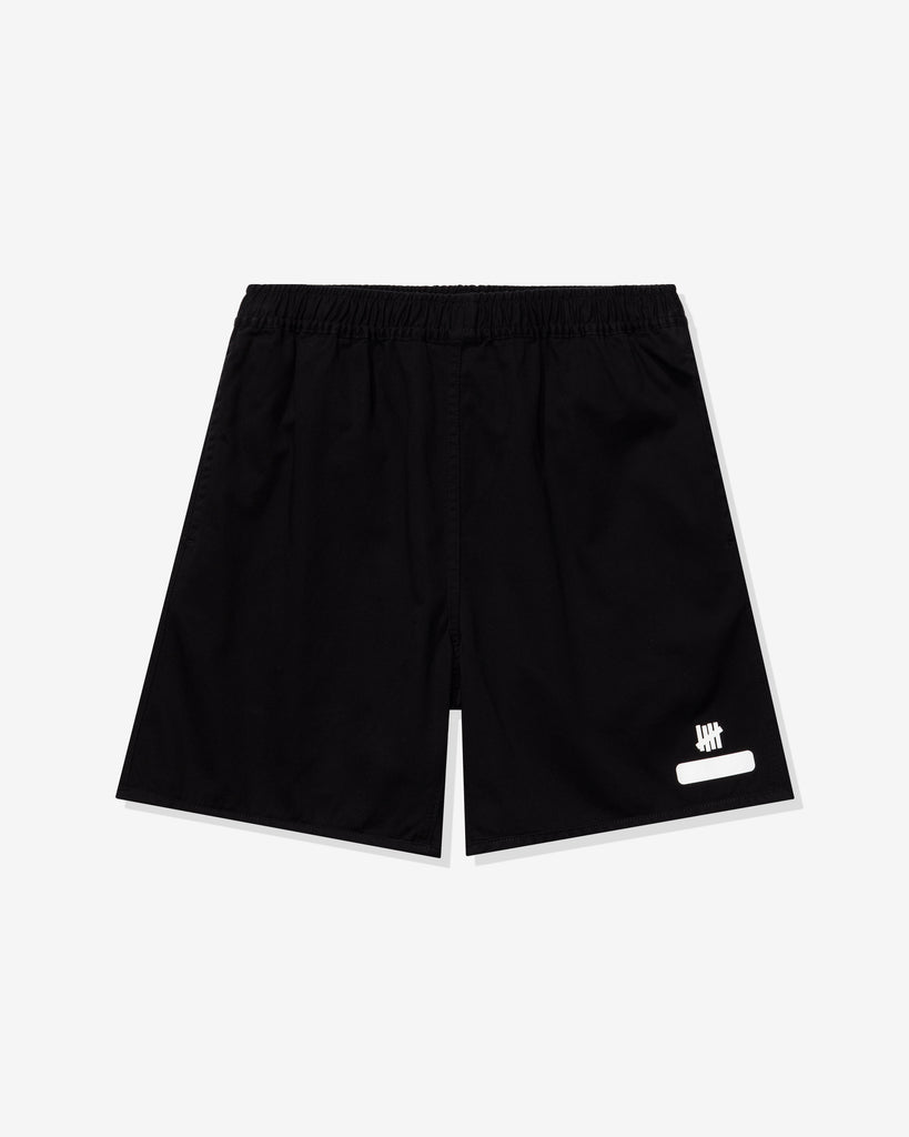 UNDEFEATED TWILL GYM SHORT - BLACK