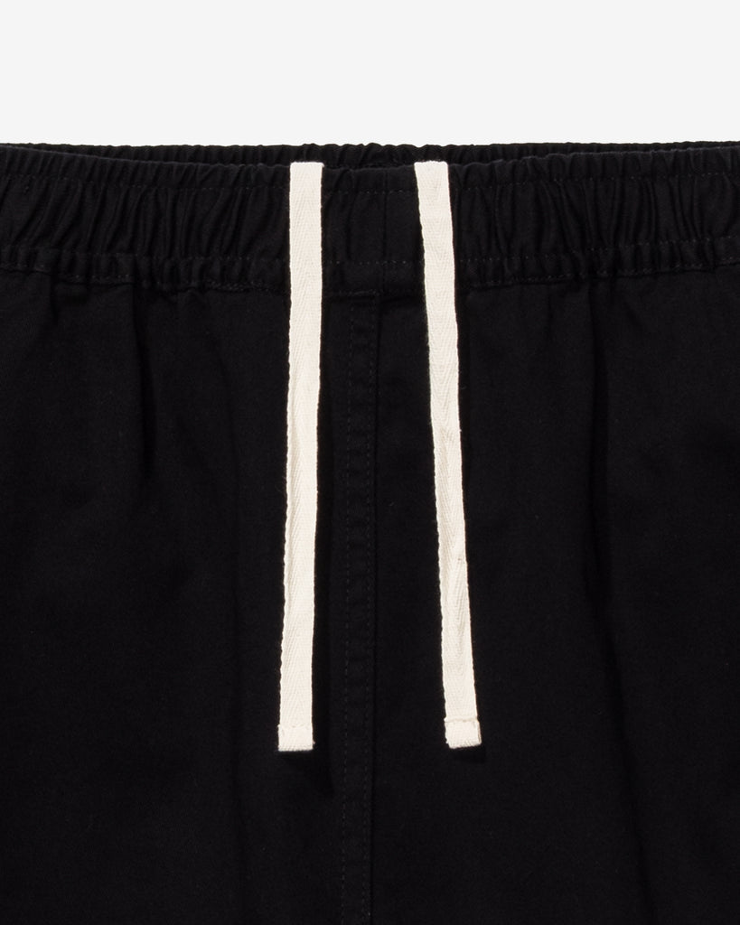 UNDEFEATED TWILL GYM SHORT - BLACK