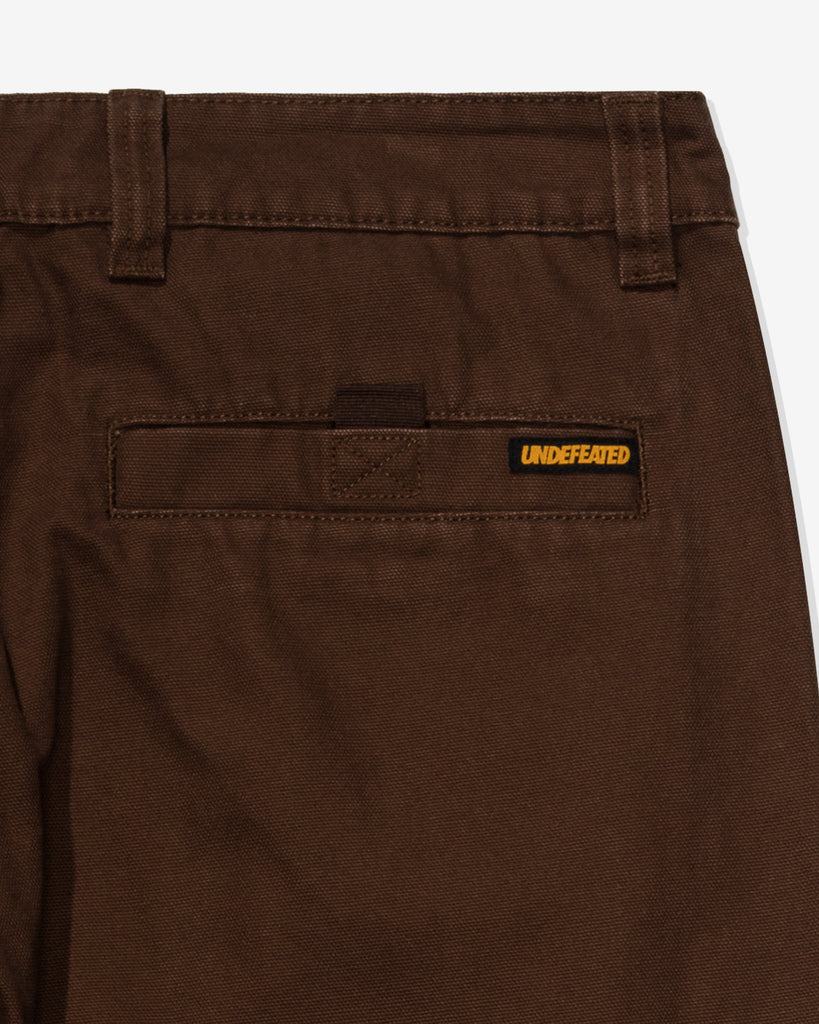 UNDEFEATED UTILITY PANT - CHOCOLATE