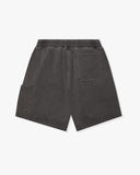 FA26 UNDEFEATED WASHED SWEATSHORT - BLACK