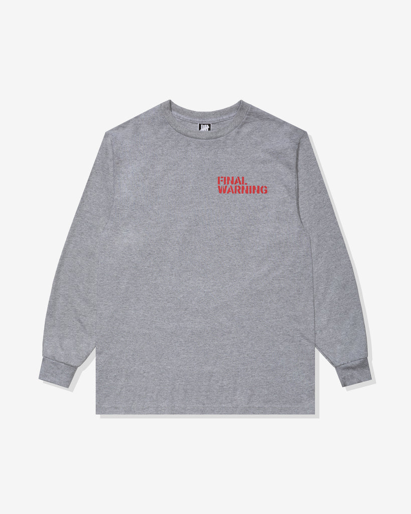 SU26 UNDEFEATED FINAL WARNING L/S TEE
