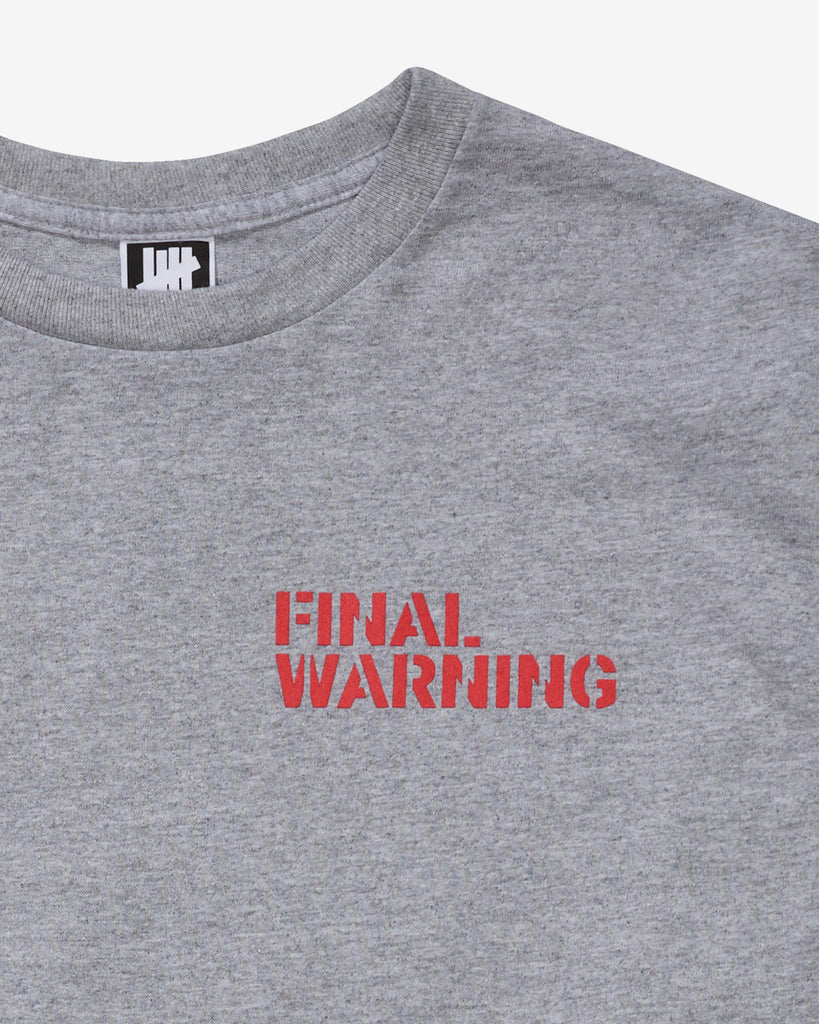 SU26 UNDEFEATED FINAL WARNING L/S TEE