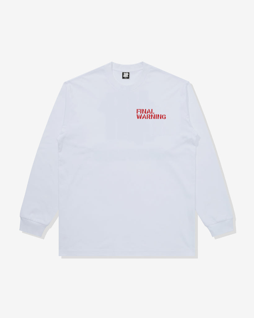 SU26 UNDEFEATED FINAL WARNING L/S TEE