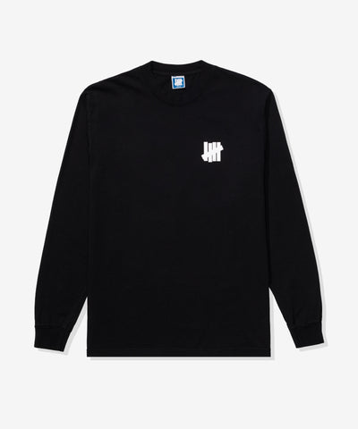 UNDEFEATED BLACKTOP L/S TEE BLACK