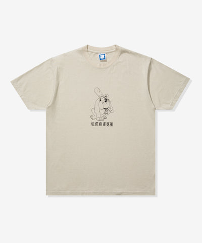 UNDEFEATED BULLDOG S/S TEE TAN