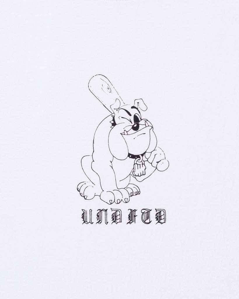 UNDEFEATED BULLDOG S/S TEE WHITE