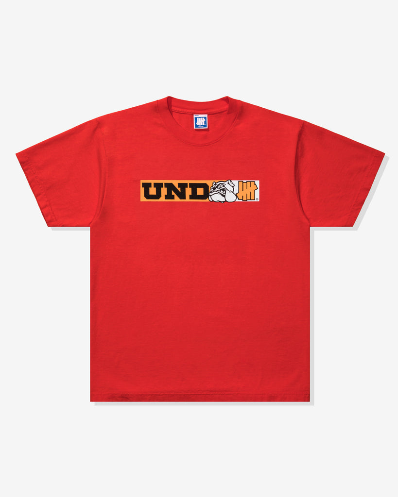UNDEFEATED BUMPER STICKER S/S TEE - RED