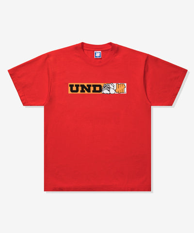 UNDEFEATED BUMPER STICKER S/S TEE - RED