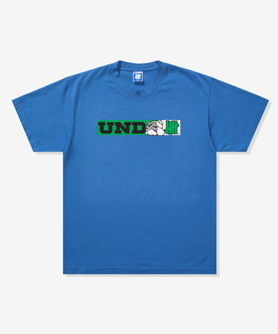 UNDEFEATED BUMPER STICKER S/S TEE - ROYAL BLUE