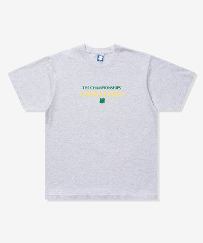 UNDEFEATED CHAMPIONSHIPS S/S TEE ASH
