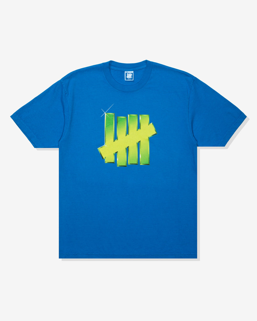 UNDEFEATED SP26 CHROME ICON S/S TEE-BLUE