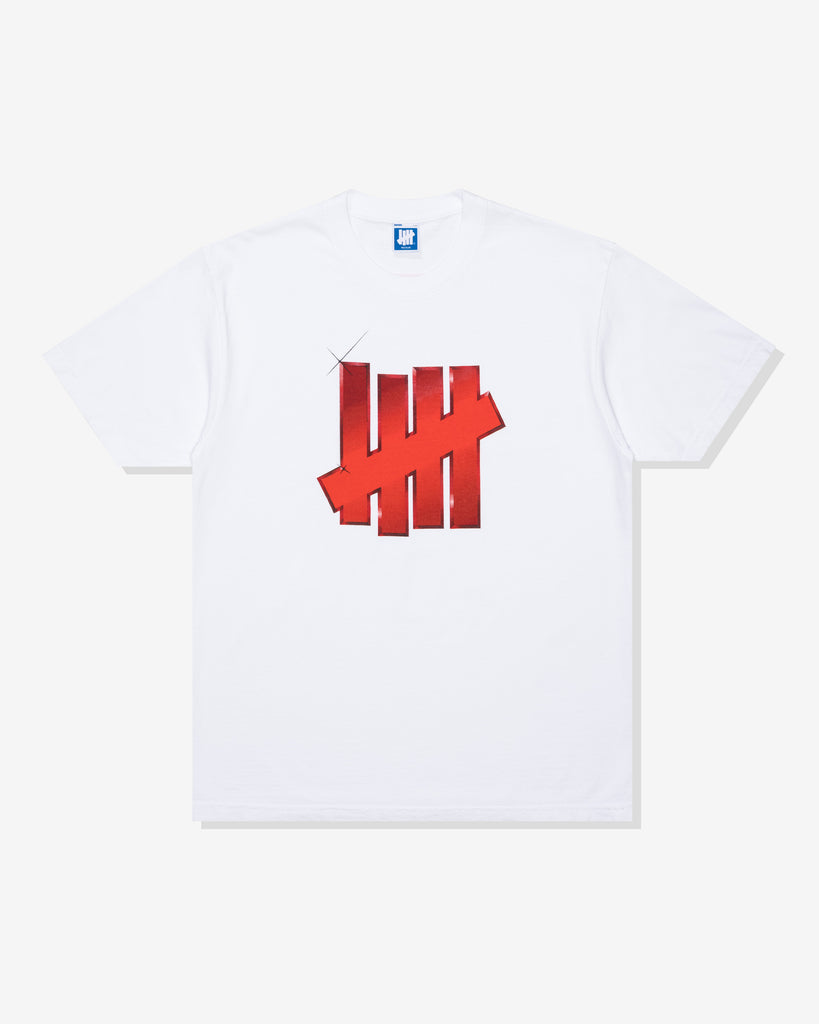 UNDEFEATED SP26 CHROME ICON S/S TEE-WHITE