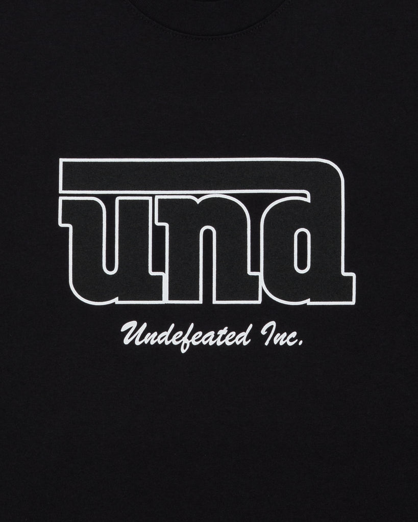 UNDEFEATED SP26 CREW S/S TEE-BLACK