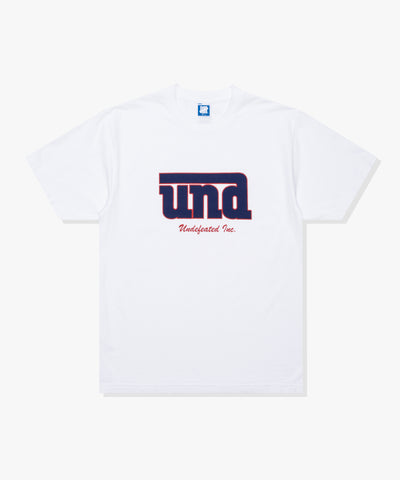 UNDEFEATED SP26 CREW S/S TEE-WHITE