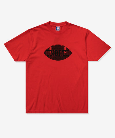 UNDEFEATED HO25 DIRTY STATE S/S TEE - RED