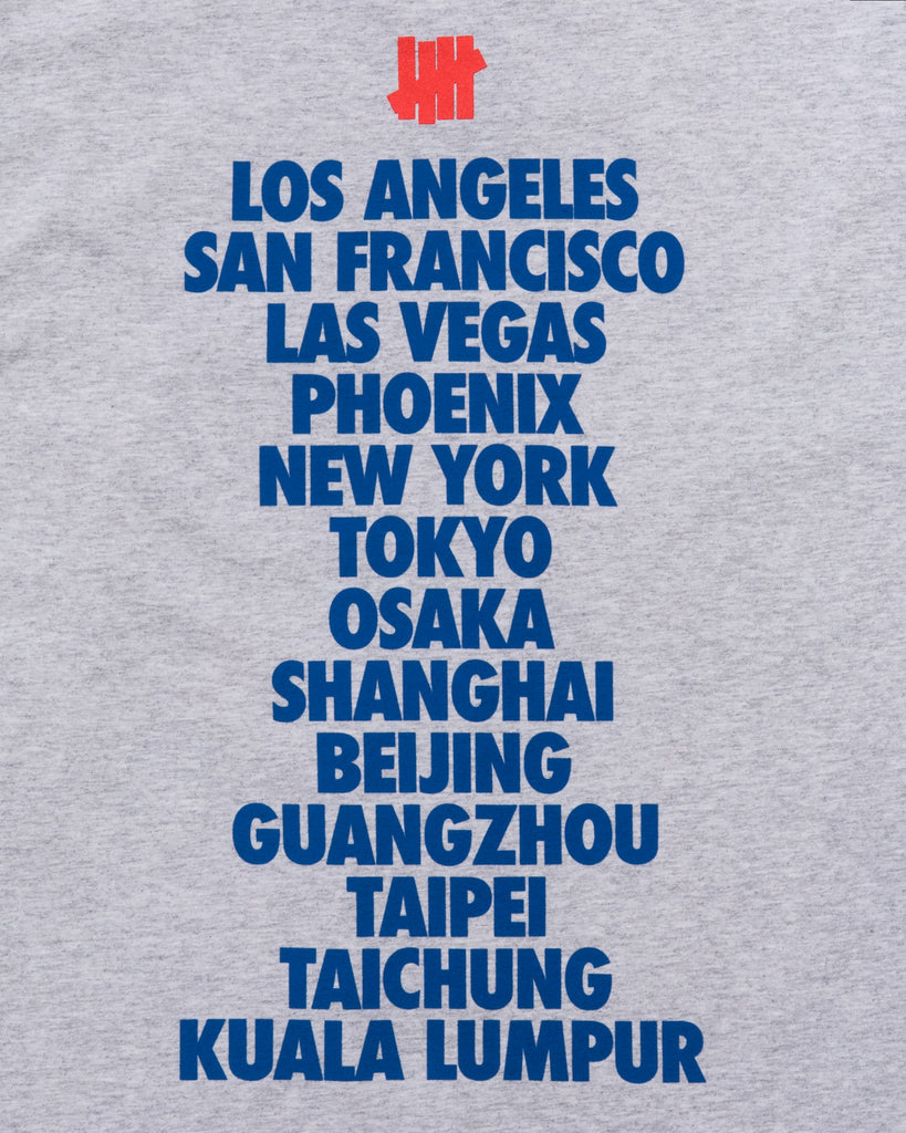 UNDEFEATED HO25 DON'T ASK L/S TEE - HEATHER-GREY