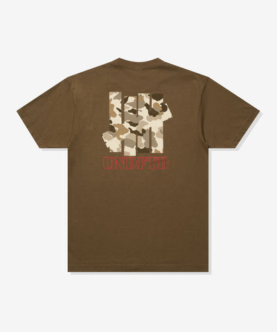 UNDEFEATED DUCK CAMO ICON S/S TEE - BROWN
