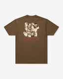 UNDEFEATED DUCK CAMO ICON S/S TEE - BROWN