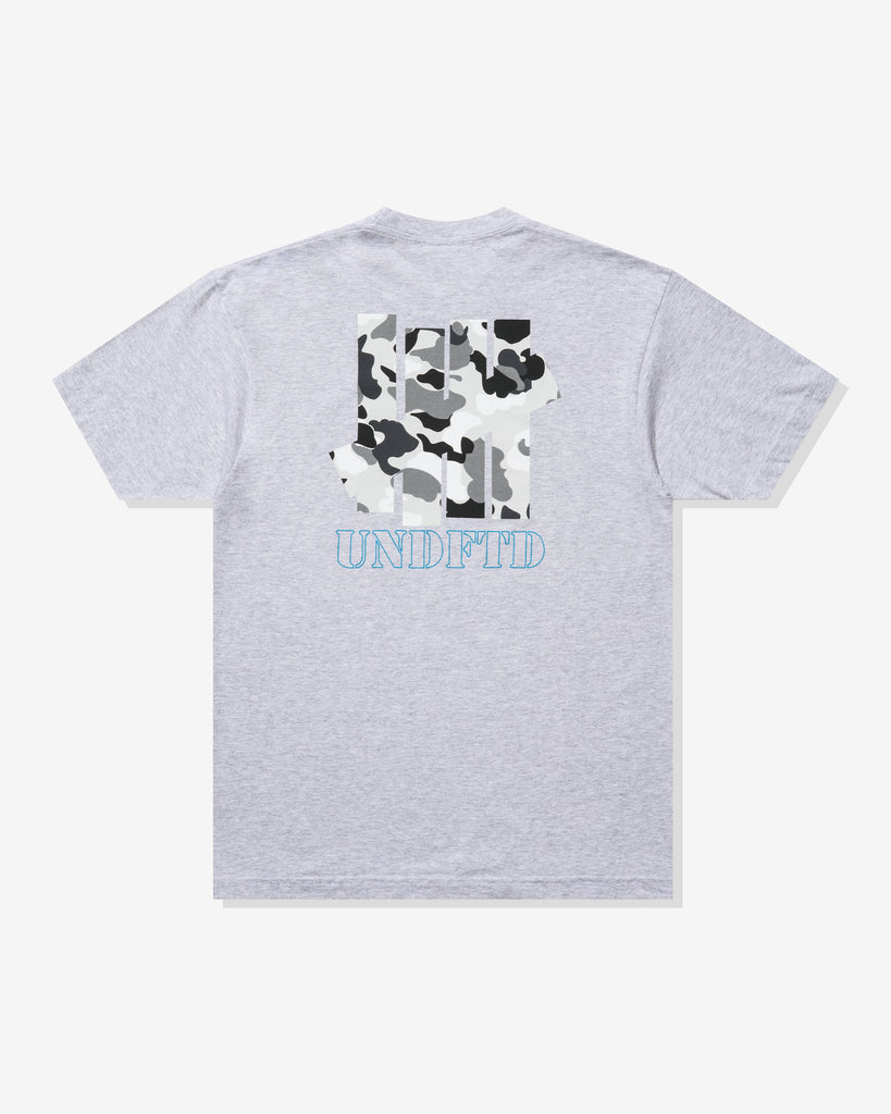 UNDEFEATED DUCK CAMO ICON S/S TEE - HEATHER GREY