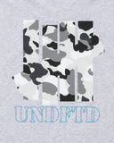 UNDEFEATED DUCK CAMO ICON S/S TEE - HEATHER GREY