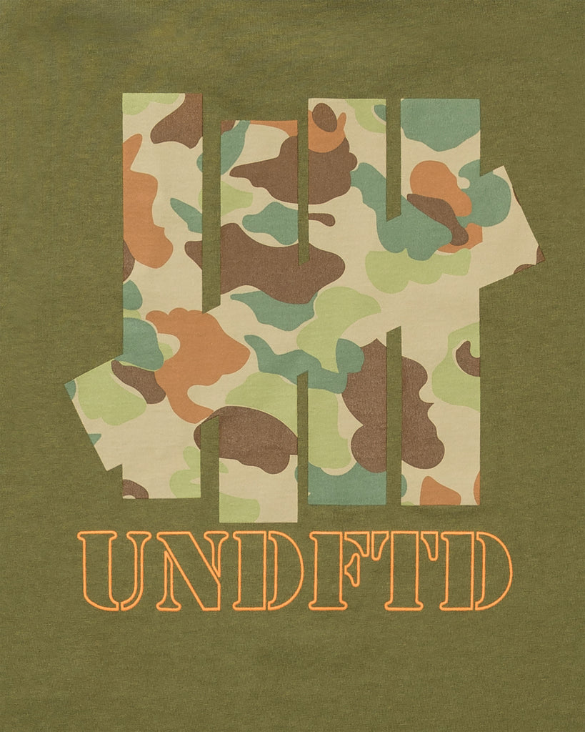UNDEFEATED DUCK CAMO ICON S/S TEE - OLIVE