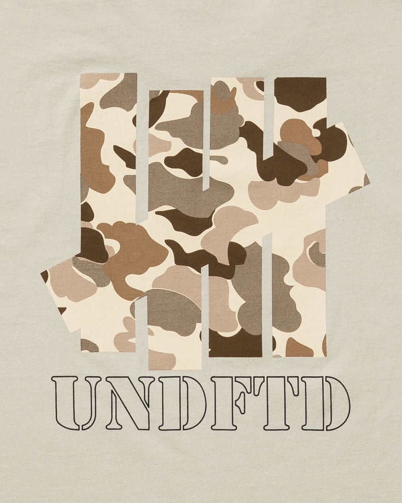 UNDEFEATED DUCK CAMO ICON S/S TEE - TAN