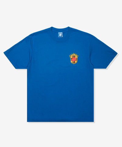 UNDEFEATED SP26 EMBLEM S/S TEE-BLUE