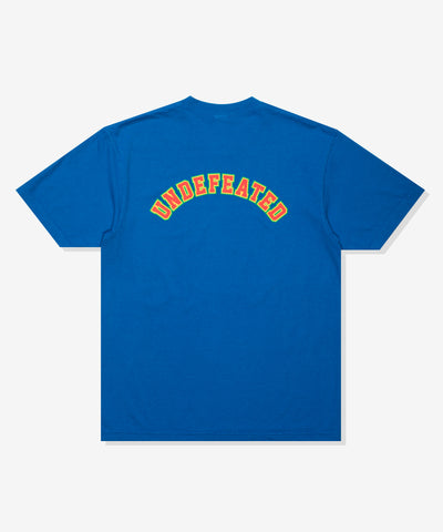 UNDEFEATED SP26 EMBLEM S/S TEE-BLUE