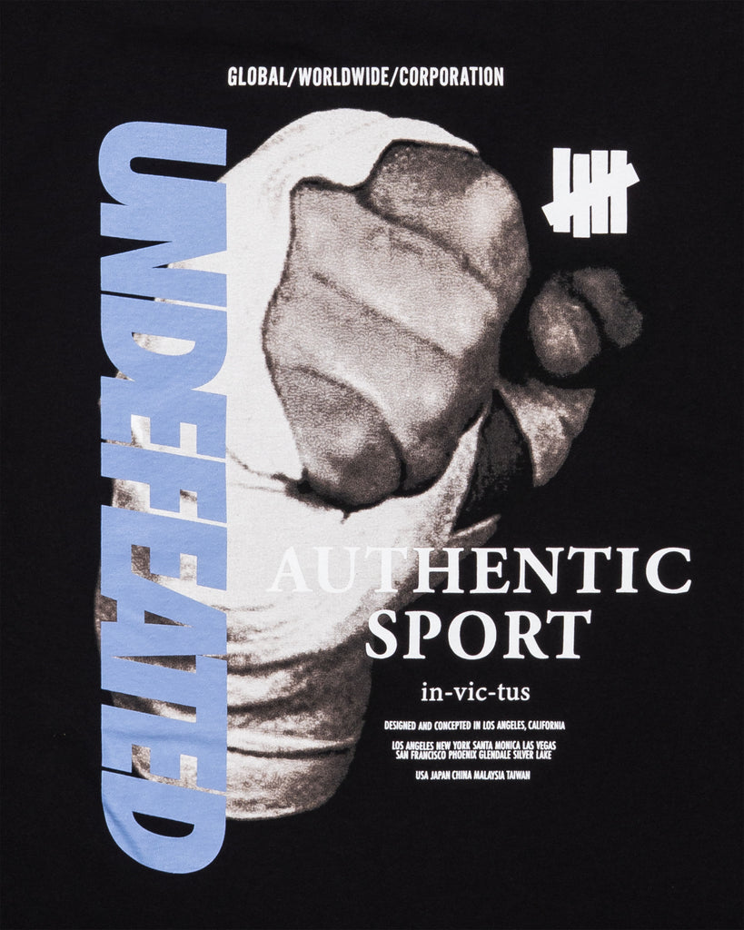 UNDEFEATED FIST S/S TEE BLACK