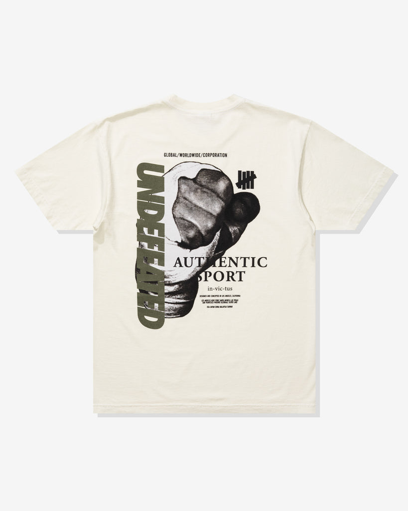 UNDEFEATED FIST S/S TEE IVORY