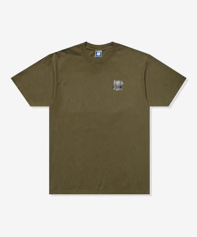 UNDEFEATED HO25 FOIL PHOTO ICON S/S TEE - OLIVE
