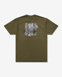 UNDEFEATED HO25 FOIL PHOTO ICON S/S TEE - OLIVE