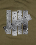 UNDEFEATED HO25 FOIL PHOTO ICON S/S TEE - OLIVE